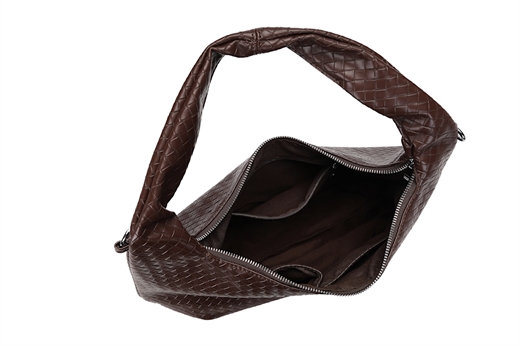 Noella - Peony Hobo Bag - Dark Brown